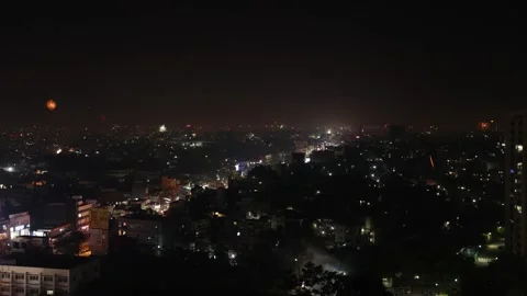 Diwali cerebration timelapse Stock Footage 220087394