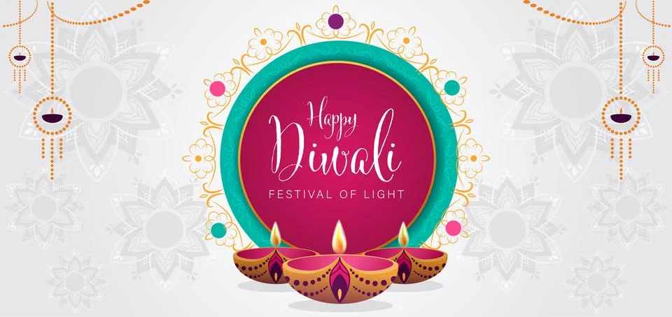 Diwali Day Stock Illustration