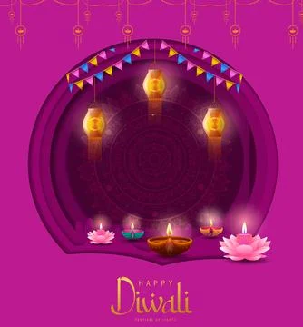 Diwali Day Stock Illustration