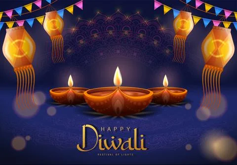 Diwali Day Stock Illustration