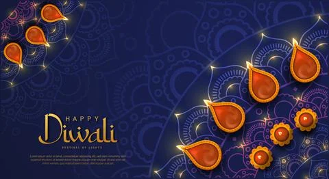 Diwali Day Stock Illustration
