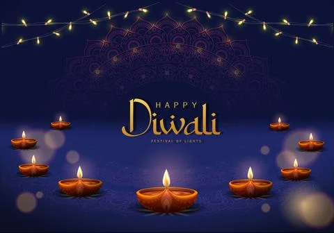 Diwali Day Stock Illustration