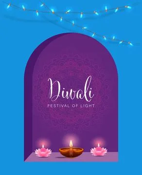 Diwali Day Stock Illustration