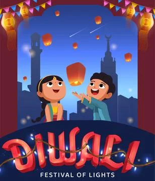 Diwali Day Illustrazione stock