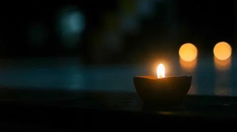 Diwali Deep Foto stock