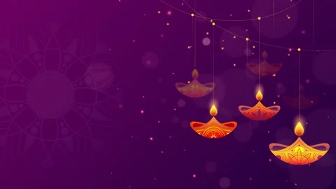 Diwali, Deepavali traditional Full HD ba... | Stock Video | Pond5