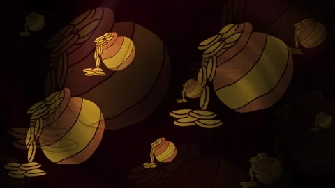 Diwali Dhanteras Background Loop Stock Footage 309502732