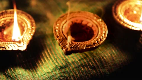 Diwali diya Stock Footage 158915921