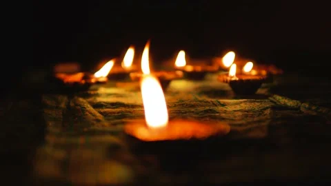Diwali diya Stock Footage 158915968