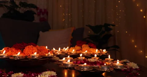 Diwali. Video stock 255102983
