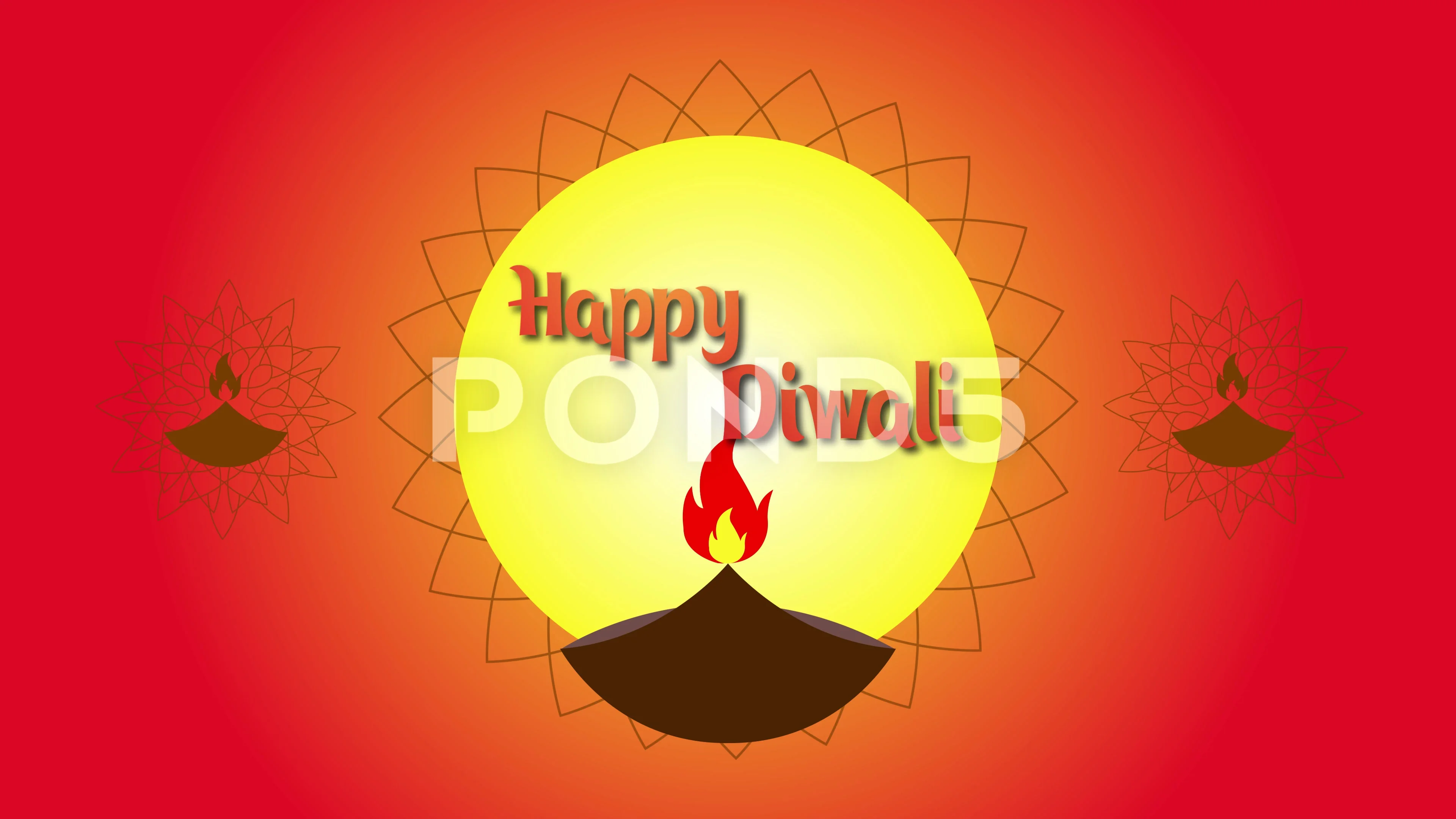 Diwali Wallpaper Stock Footage ~ Royalty Free Stock Videos | Pond5