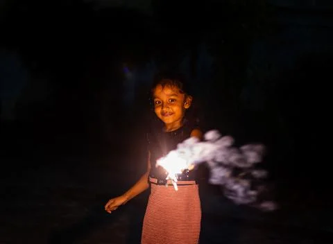 Diwali Sparkle Stock Photos