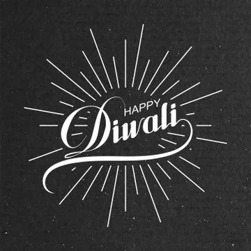 Diwali vector illustration. Stock Illustration