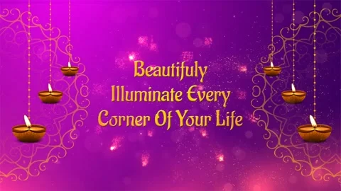 Diwali Wishes Stock After Effects