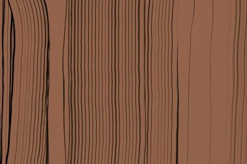 DIY abstract textured background in brown line pattern experimental art Stock Illustration
