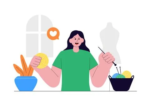 DIY Class Vector Illustration Featuring Craft Workshop Creative Handmade Ac.. Stock Illustration