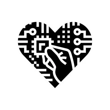 Diy electronics tech enthusiast glyph icon vector illustration Stock Illustration