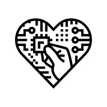 Diy electronics tech enthusiast line icon vector illustration Stock Illustration