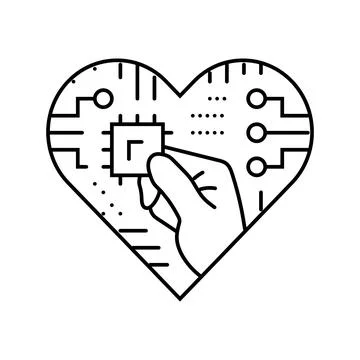 Diy electronics tech enthusiast line icon vector illustration Stock Illustration