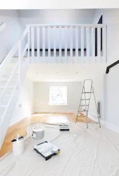 DIY home decorating Stock Photos