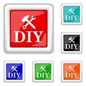 Diy icon Ilustración de archivo