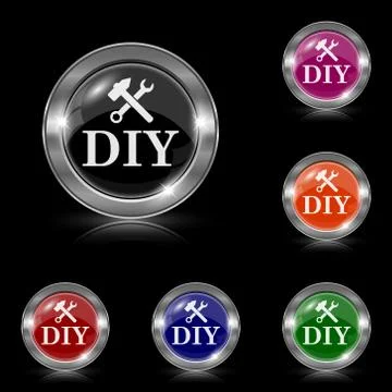 Diy icon Ilustración de archivo