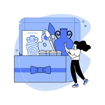 DIY project abstract concept vector illustration. Stock Illustration