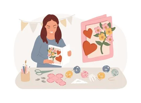 DIY project isolated concept vector illustration. Ilustración de archivo