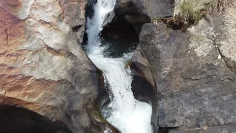 Diyaluma Waterfall Stock Footage 201500103