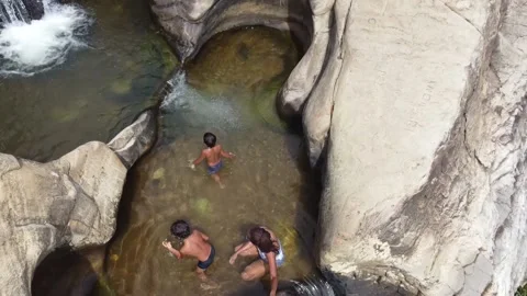 Diyaluma Waterfall Stock Footage 201500104