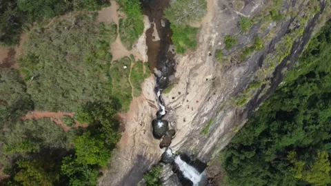 Diyaluma Waterfall Stock Footage 201500106