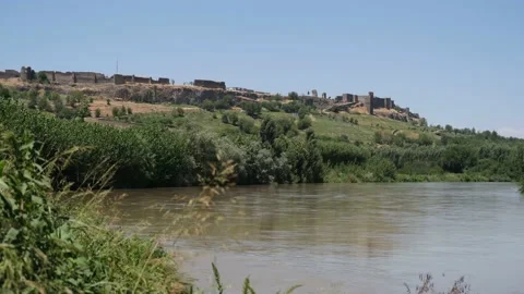 Diyarbakır walls Video stock 138343340