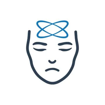 Dizziness Icon Stock Illustration