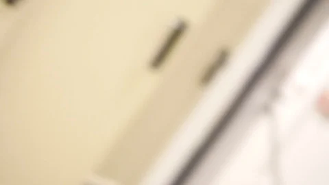 Dizzy camera movements in electro room Stock Footage 88408792