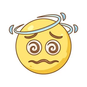 Dizzy emoji イラスト素材