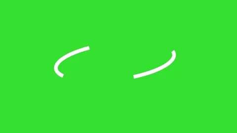 Dizzy Spinning Stars Above Head on Green Screen Animation (Chroma Key) 4K Stock Footage 329765244