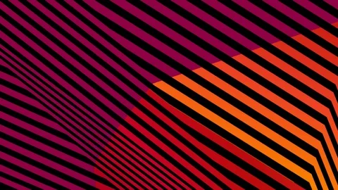 Dizzy stripe line Stock Footage 98024211