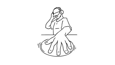 DJ 4K Stock Footage 222809898