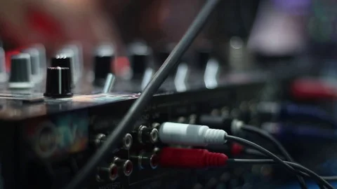 DJ and his work Stock Footage 72705033