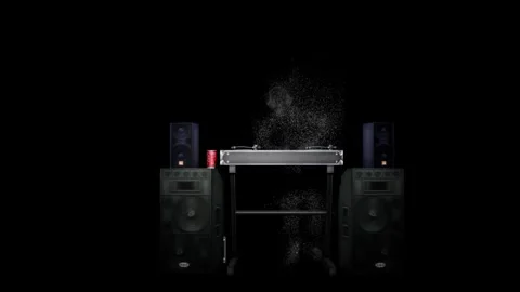 DJ - Ash Stock Footage 248938636