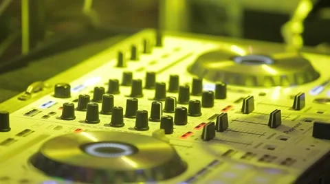 DJ Board DJ Stock Footage 44686400