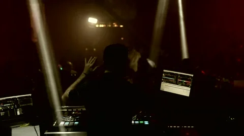 DJ Board DJ Stock Footage 44686404