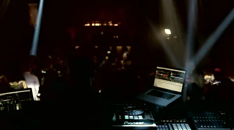 DJ Board DJ Stock Footage 44686426