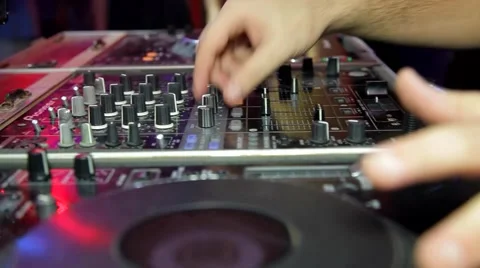 DJ Board DJ Stock Footage 44824846