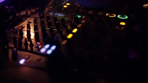 DJ Booth 5 Stock Footage 81957495