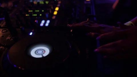 DJ Booth 6 Stock Footage 81957526