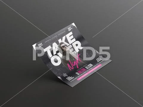 DJ Club Flyer Template Template PSD