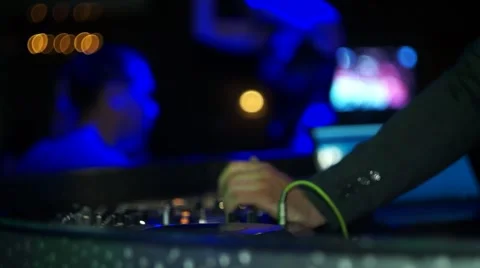 DJ At A Club Set Stock Footage 50424941