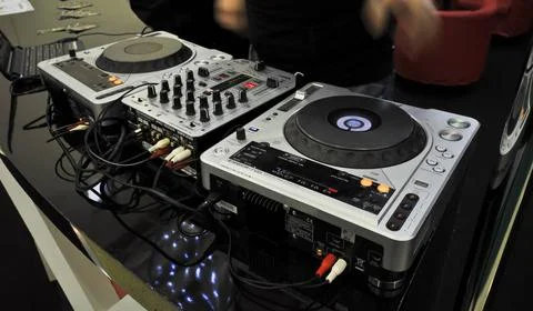 Dj console dj console Copyright: xZoonar.com/vlarux 8111793  Stock Photos