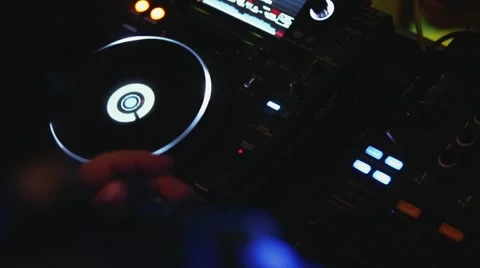 DJ console Stock Footage 60752992